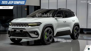 New 2025 Jeep Compass Unveiled  to be a competitive choice in its segment [upl. by Teraj]