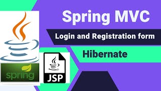 Spring MVC login and registration example II CodeWithSinghCk [upl. by Hillman]