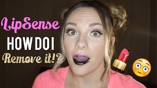 Using Oops Remover and The BEST way to remove LipSense [upl. by Delgado978]