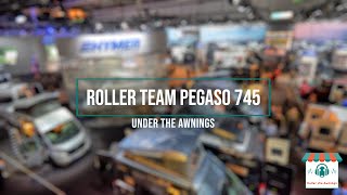 Roller Team Pegaso 745  U Shaped Lounge  4 Berth  Under the Awnings® [upl. by Harima]