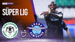 Konyaspor vs Adana Demirspor  SÜPER LIG HIGHLIGHTS  04192023  beIN SPORTS USA [upl. by Akceber995]