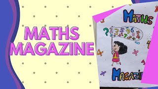 Maths Magazine  School activity  AS Arts and Crafts [upl. by Dirk]