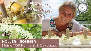 DIY  DEKOTIPPS mit Holunder [upl. by Tanaka]