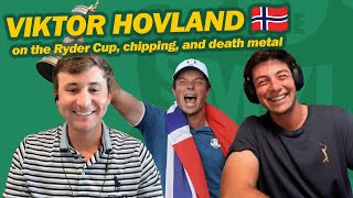 Ryder Cup star Viktor Hovland on being called quotthe best player in the worldquot [upl. by Telfer]