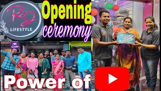 Opening Ceremony RD LIFESTYLE Ek youtuber ka Sapna pura hua RoshanAndDeepika [upl. by Kensell]