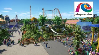 PLANET COASTER  Playcenter com a Capacidade Máxima de Visitantes 🎪 [upl. by Augustin]