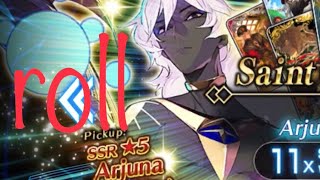 Arjuna Alter White Day Spectacles summon  Fate Grand Order FGO NA [upl. by Hulburt941]