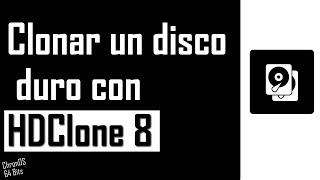 Clonar un disco duro con HDClone 8 Free [upl. by Aierdna]