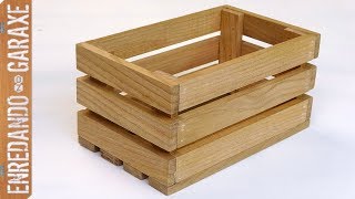 Caja de madera fácil paso a paso [upl. by Denby54]