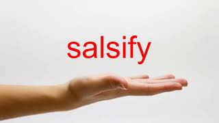 How to Pronounce salsify  American English [upl. by Oxford]