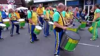 THE BEST PERFORMANCE GOSPORT BIG NOISE SAMBA BAND TITCHFIELD CARNIVAL 2014 [upl. by Blaseio]