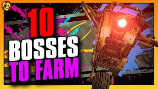 Top 10 Best Bosses to Farm in Borderlands 3 [upl. by Handy]