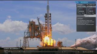 SpaceX Falcon 9 Launches amp Lands Again BulgariaSat1 Mission [upl. by Ackley]