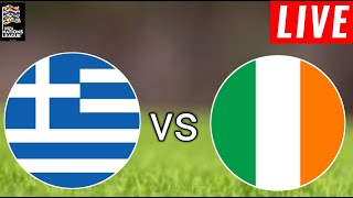 Greece vs Ireland Live Score l Uefa Nations League Qualification 202425 [upl. by Vivianna754]