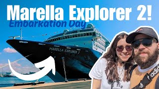 Travel Day amp EMBARKATION on Marella Explorer 2  Our FIRST Cruise Together [upl. by Cormick]