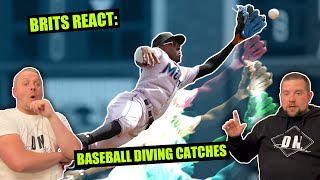 INCREDIBLE Diving Catches That Get Increasingly More INSANE  Baseball Reaction  MLB Reaction [upl. by Asilet]