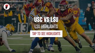 USC vs LSU College Football  Modelo Vegas Kickoff Classic  Tigers  FSMLVcom  LasVegasSports [upl. by Elmajian225]