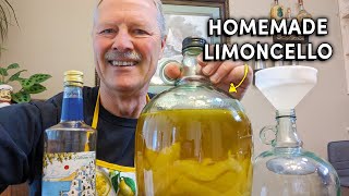 How To Make A Limoncello Lemon Drop Martini [upl. by Lladnew]