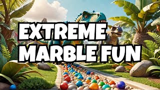 Extreme Marble Run Machine Dino Tracks and More [upl. by Hardwick]