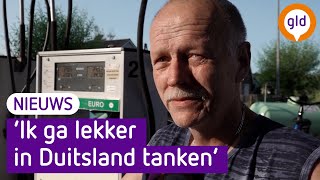 Topdrukte bij de pomp iedereen gooit de tank nog even vol [upl. by Gerrilee]