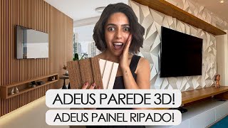 IDEIAS PARA SUBSTITUIR PAREDE 3D E O PAINEL RIPADO DA SUA CASA [upl. by Claud]