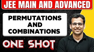 JEE MAINS 2025 𝒏𝒆𝒘 𝒔𝒚𝒍𝒍𝒂𝒃𝒖𝒔  PERMUTATIONS amp COMBINATIONS ONE SHOT  FULL THEORY  PYQ’s  Tricks [upl. by Taima]