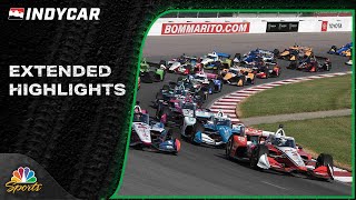 IndyCar Series EXTENDED HIGHLIGHTS Bommarito Automotive Group 500  81724  Motorsports on NBC [upl. by Eivi]