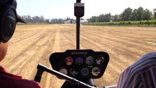 Robinson R66 Turbine  HELICOPTER Type rating flight  First time [upl. by Marva]