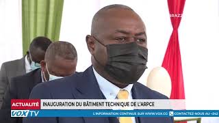 Inauguration du bâtiment technique de lARPCE [upl. by Obara]