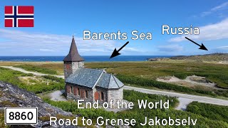 Norway Road to Grense Jakobselv [upl. by Warga]