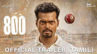 800  Official Trailer Tamil  Muthiah Muralidaran  MS Sripathy  Madhurr Mittal [upl. by Adnema300]