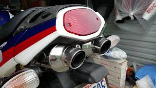 BMW R1100S Remus Exhaust [upl. by Buff]