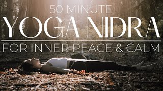 50 Minute Yoga Nidra for Peace [upl. by Eema]