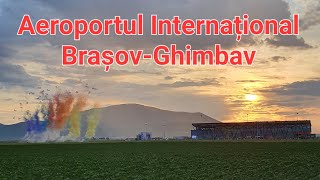 Gara Brasov via Noul Aeroport International BrasovGhimbav  10 Iunie 2023 [upl. by Olethea]