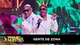 Gente de Zona hace un emotivo tributo a Celia Cruz  Premio Lo Nuestro 2024 [upl. by Amalberga]