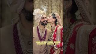 anand ahuja and sonam kapoor wedding lehenga designer love [upl. by Arze]