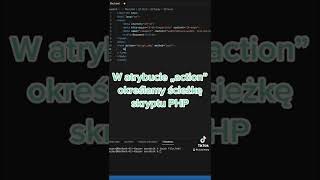 Formularze w HTML PODSTAWY INF03 shorts egzamin ee09 [upl. by Coughlin276]