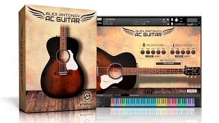 Alex Antonov AC Guitar  acoustic guitar vst kontakt sample library [upl. by Atteoj]