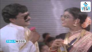 Jebu Donga Movie  BhanuPriya and Chiranjeevi Comedy Scene [upl. by Imuy309]