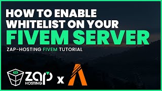 How to enable WHITELIST on your FiveM Server  2023 [upl. by Kalam]
