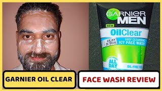 Garnier Oil Clear Face Wash Review  Hindi  Best Face Wash For Men  For Oily Skin   KulFiycom [upl. by Halley]