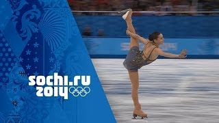 Sotnikovas Gold Medal Winning Performance  Ladies Figure Skating  Sochi 2014 Winter Olympics [upl. by Htevi]