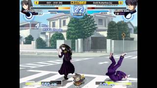 CEOtaku 2015 Melty Blood Actress Again Current Code Grand Finals GO1 vs Butterfree [upl. by Leith]