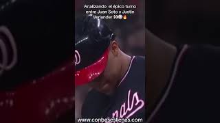 El turno histórico de JUAN SOTO ante JUSTIN VERLANDER [upl. by Kerril]