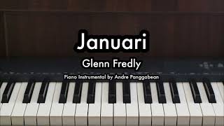 Januari  Glenn Fredly  Piano Karaoke by Andre Panggabean [upl. by Guevara345]