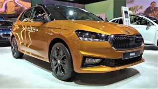 New 2023 Skoda Fabia 10 TSI Clever Hatchback  Interior Exterior Details [upl. by Blayze]