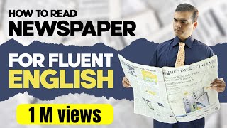 How to read newspaperfor fluent English  by Dr Sandeep Patil [upl. by Ivor]