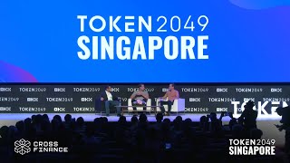 Fireside Chat Cameron and Tyler Winklevoss  TOKEN2049 Singapore 2023 [upl. by Amandy139]