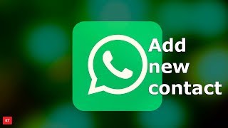 How to add new contacts in WhatsApp on android device [upl. by Alage]