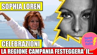 SOPHIA LOREN CELEBRAZIONI MONDIALI PER I SUOI 90 ANNI DI GLORIA [upl. by Etty]